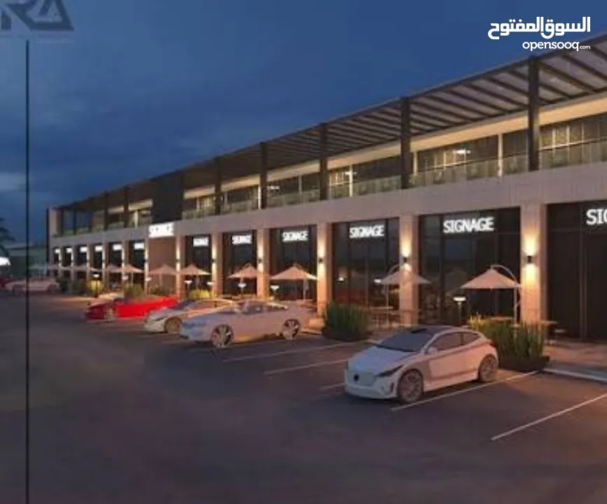 محلات مع سدة للايجار بسعر ممتاز