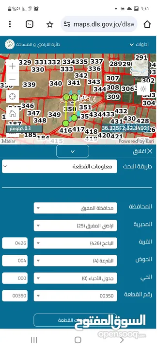 ارض للبيع في المفرق الباعج مشترك محدد