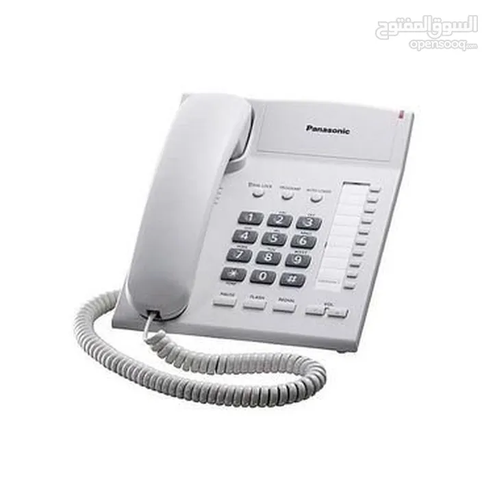 تلفون ارضي جهاز هاتف KX-TS820 Panasonic