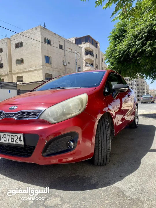 كيا ريو 2015 رياضية كوبيه وارد الوكالة نظيفة جداً الفحص مرفق