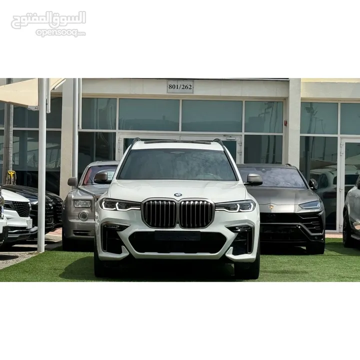 BMW X7 M BACKAGE GCC 2020 V8 FULL SERVICE HISTORY UNDER WARRANTY PERFECT CONDITION ORIGINAL PAINT