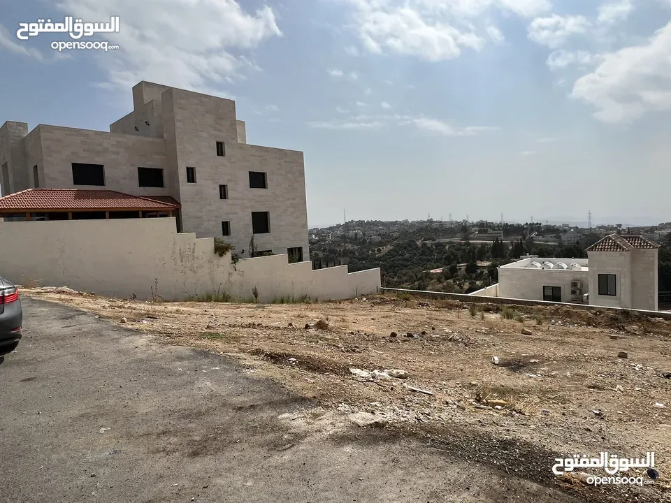 (1)ارض للبيع  قرب دوار التعبئة بدر الجديدة 750م ذات اطلاله عاليه تبعد عن دابوق 7 دقائق