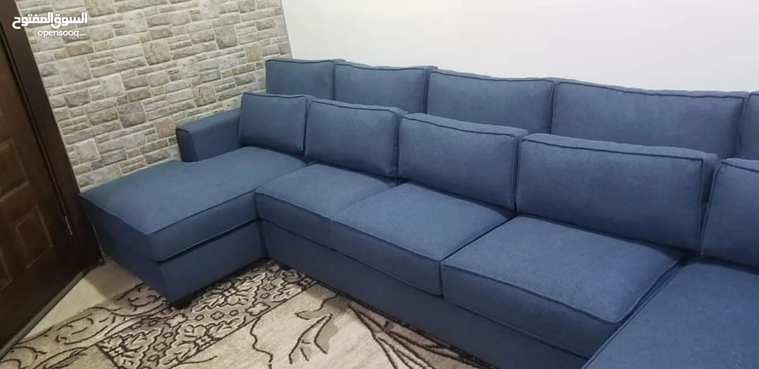 كورنرات أمريكي موديلات ايكيا بسعر الجملة فقط لدي مفروشات ماسة أسفنج دانلوب خشب سويد قماش تركي لينن