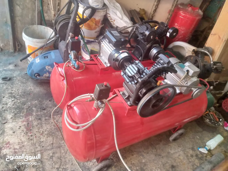 كمبريسه هواء 200 لتر بسعر مغري