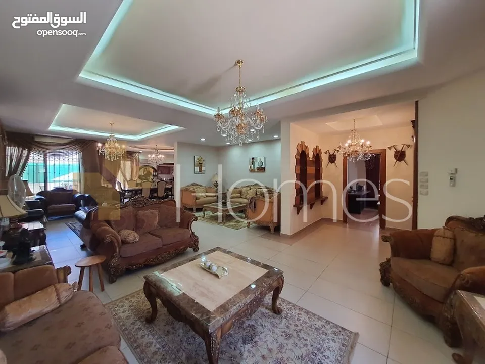 فيلا مستقلة للايجار في اجمل احياء عمان - الكرسي، مساحة بناء 870م