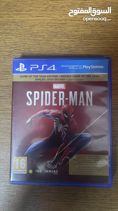 سبايدر مان ps4 CD Spider-Man