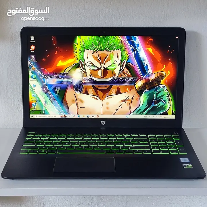 نوع الجهاز اتش بي بافليون  نوع المعالج core i7 HQ  الجيل السابع