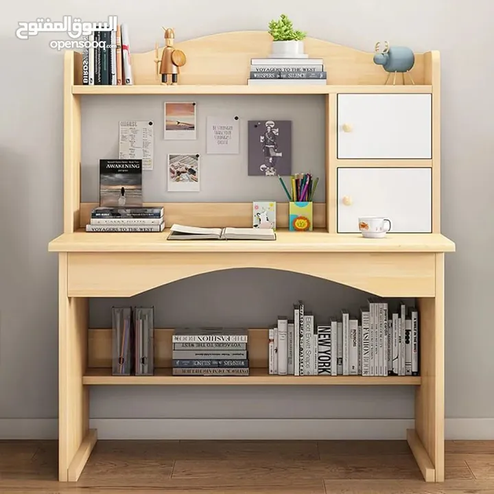 مكتب ورف كتب 2 في 1