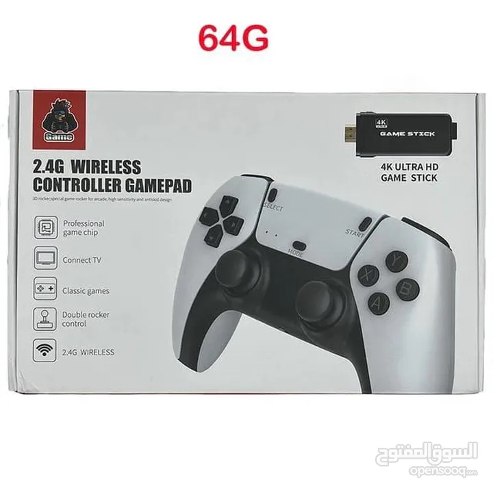 وفرنالك جهاز GAME STICK أحدث إصدار، الشبيه بالبلايستيشن 5 مع 15000 خمس عشرة الاف لعبة