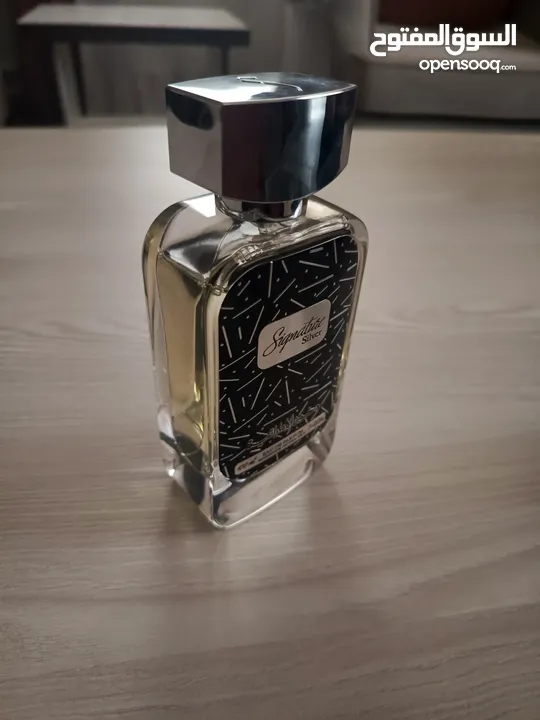 عطر رجالي دخون الإماراتية 100مل ( signatuse silver ) أصلي