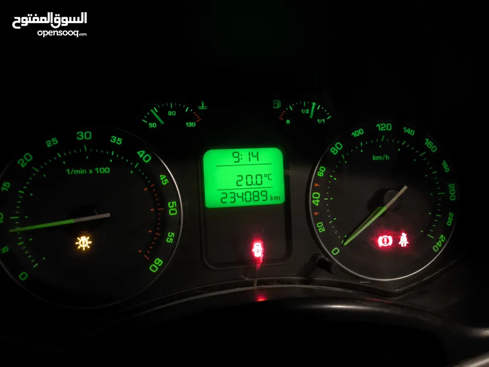 اوكتافيا 2008 ماتور 1900