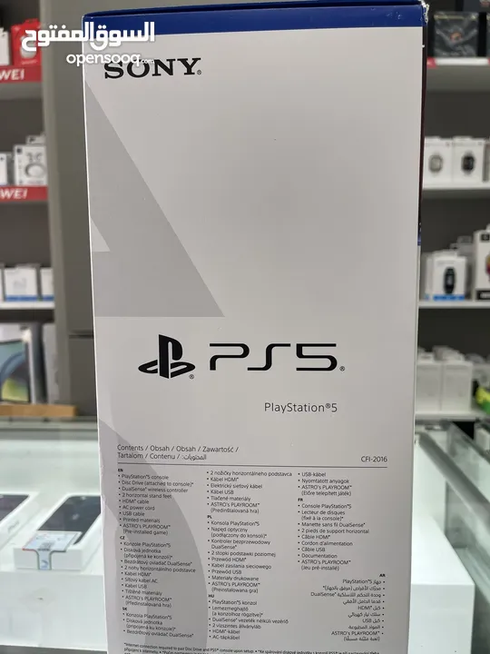 PS5 بلايستيشن 5 جديد أعلى صنف متوفرة الآن بأفضل سعر بالأردن شرق أوسط مكفولة slim 1TB