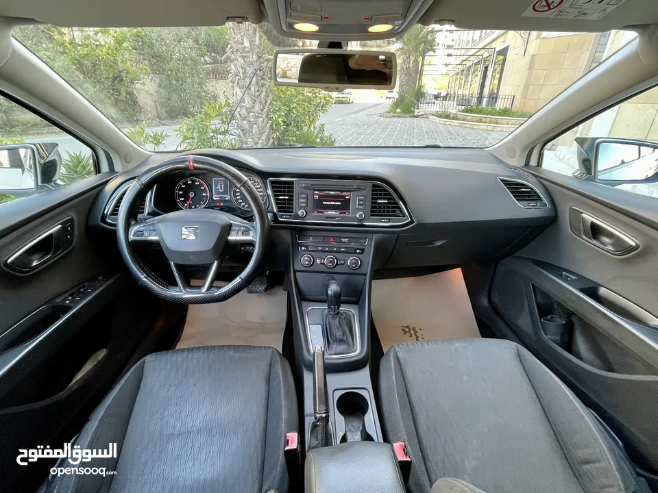 سيات ليون ترخيص 2015 اتوماتيك فحص نخب النخب دهان قطعتين نظاف سعر حرق على الكاش 65000 شيقل
