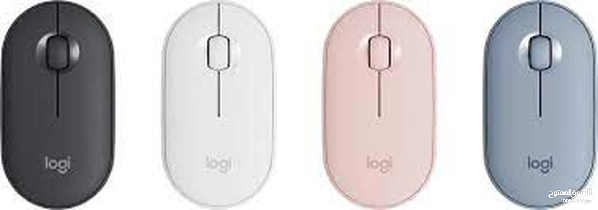 MOUSE LOGITECH PEBBLE ماوس بلوتوث من لوجتيك  