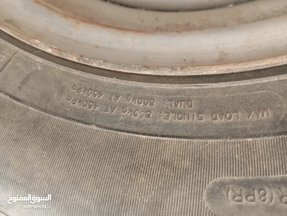 جنط 14 هايلكس مع كوشوك