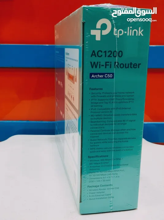 TP-link AC1200 Wi-Fi Router Dual Band Archer C50
