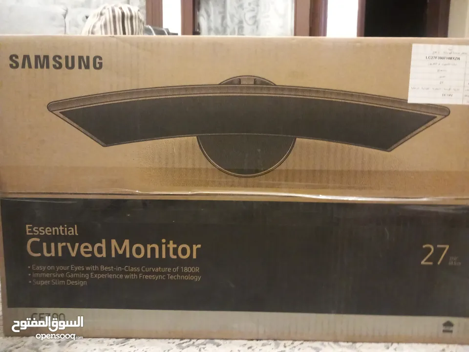 شاشة كمبيوتر 27  essential curved monitor