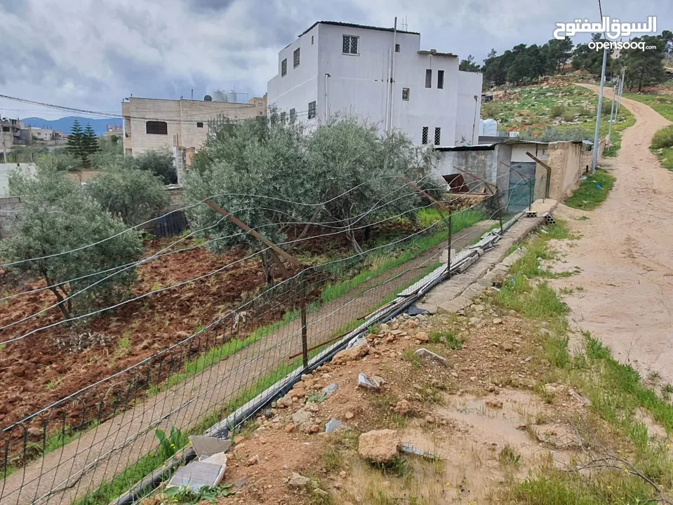 عمارة تجارية و سكنية  في جرش للبيع العمارة على شارعين    شارع رئيسي و شارع فرعي في منطقة حيوية