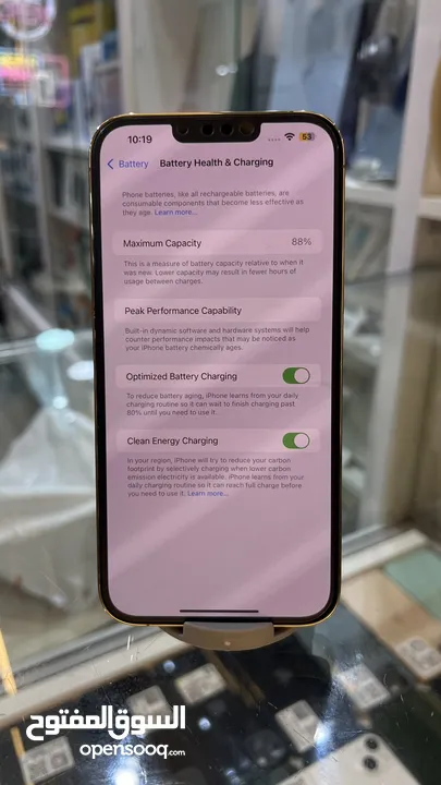 iPhone 13 Promax 256GB / Battery : 88% وارد شرق أوسط غير مصلح