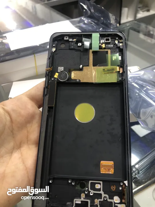 مع فريم شاشة سامسونج A15  أصلي شركة 100% . SAMSUNG A15 ORIGINAL LCD .