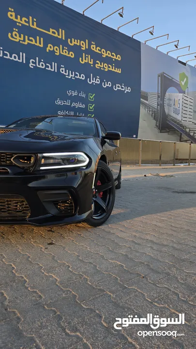 دوج جارجر سكات باك 6400 2017 Dodge charger scat pack حادث قطعة وحدة