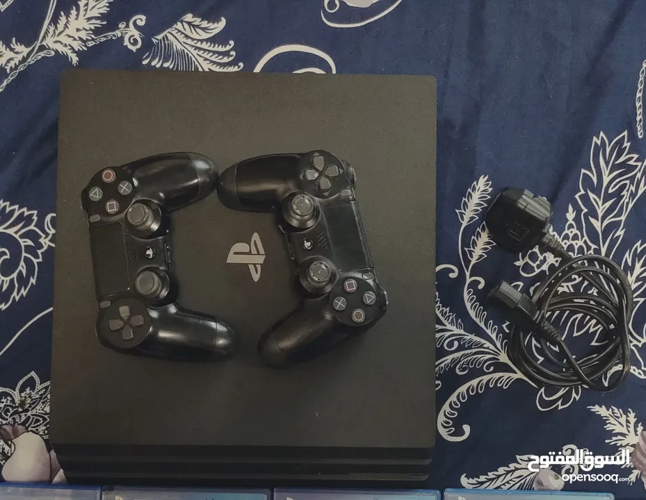 PS4 Pro with 2 Controllers