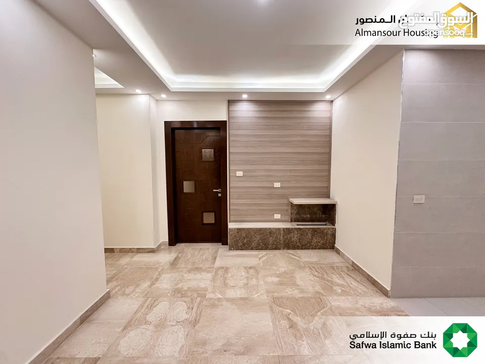 شقة 150م فاخرة للبيع في طريق المطار/ مشروع التلة 3( إسكان المنصور )