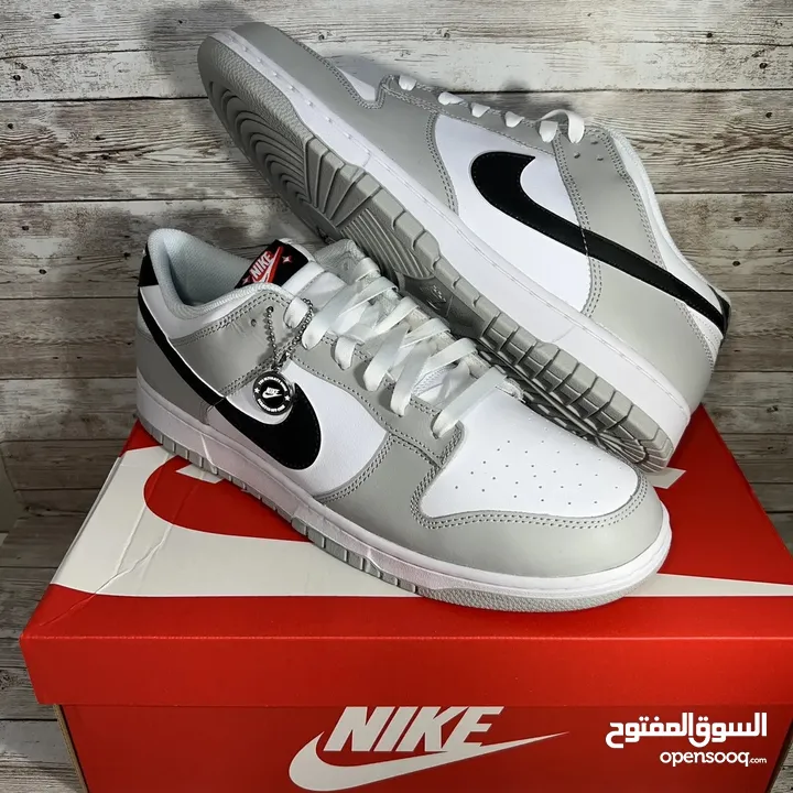 Nike low dunk lottery grey fog size 43 new