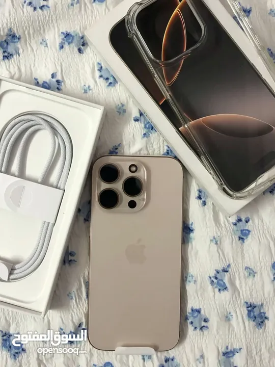 بيع آيفون 16 برو ماكس مستخدم شهر فقط