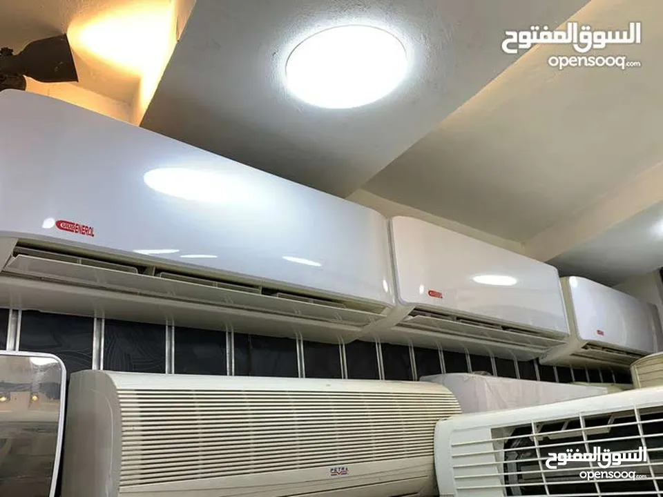 مكيفات  عادي (روتري) طن 1 طن 1.5 طن 2 طن مستعمل بحالة الوكاله  من كوخ الاسكيمو للتكييف والتبريد