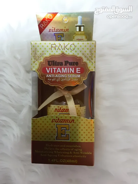 مصل فيتامي إي للوجه (Vitamin E Anti-Aging Serum)