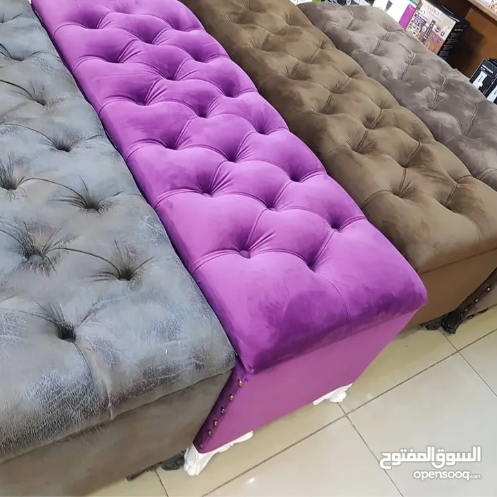 بفات الترند صندوق فتح وتسكير لإستخدامات عديدة الجلوس والديكور والتخزين بالحجمين كبير وصغير