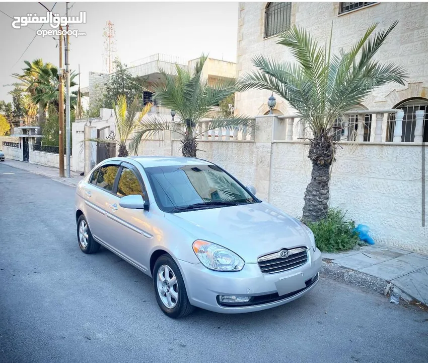 هيونداي فيرنا 2009 بحاله ممتازه للبيع بسعر مغري