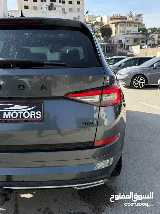 سكودا كودياك Sport line ترخيص 2020 محرك 2000 ديزل جير أوتوماتيك 190 حصان