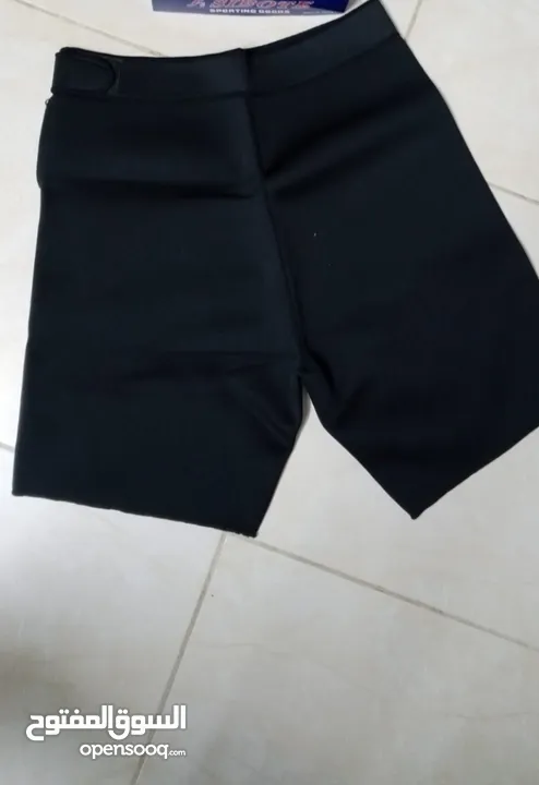 شورت تنحيف و حرق الدهون دبل فيس الحراري يغطي الارداف و البطن شرت التنحيف للرجال و النساء مشد مشدات