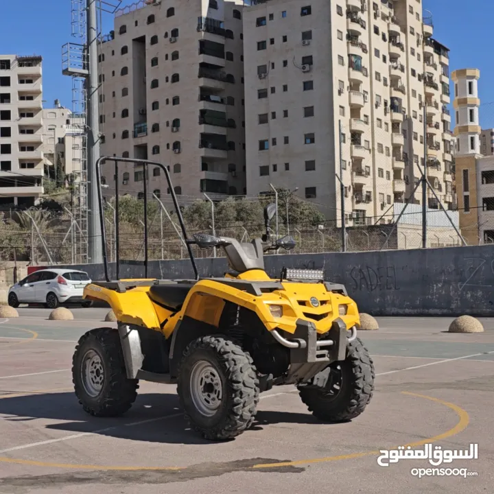 تركترون  بمبادير دفع رباعي  بنزين  2014 450cc