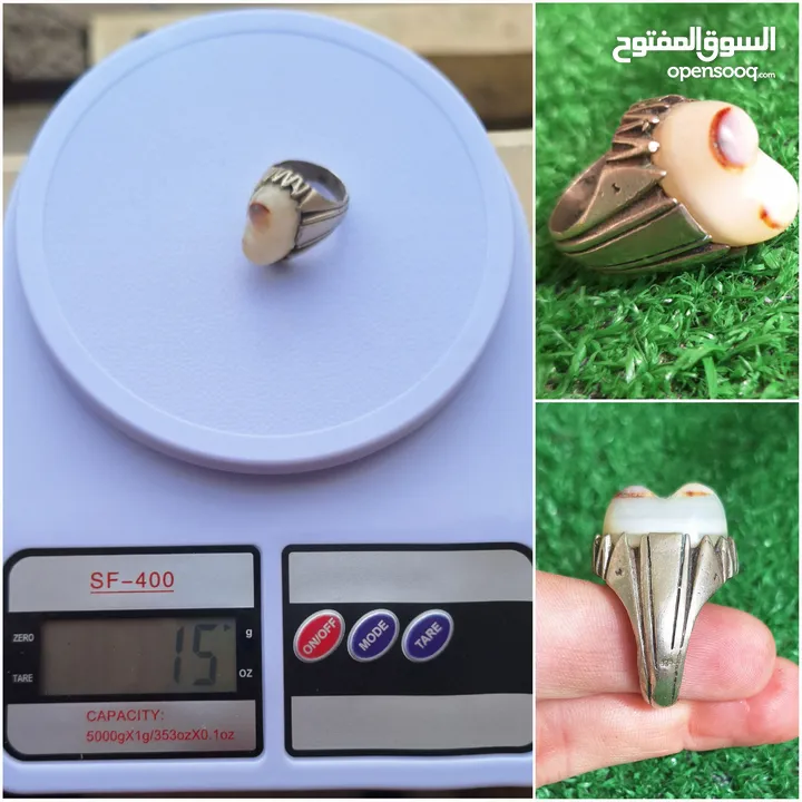 خاتم عقيق سنم نوادر