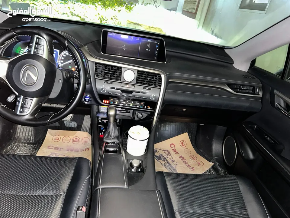 جيب لكزس Rx450h 2019 Lexus Rx450h 2019 hybrid  كرت ابيض