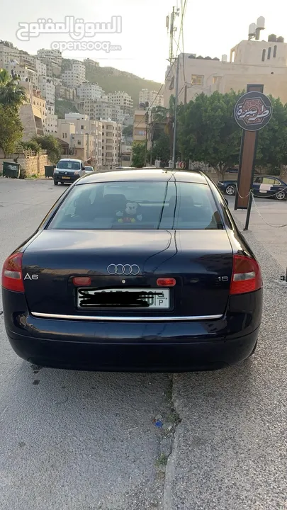 أودي لون كحلي A6 موديل 2001 اتوماتيك
