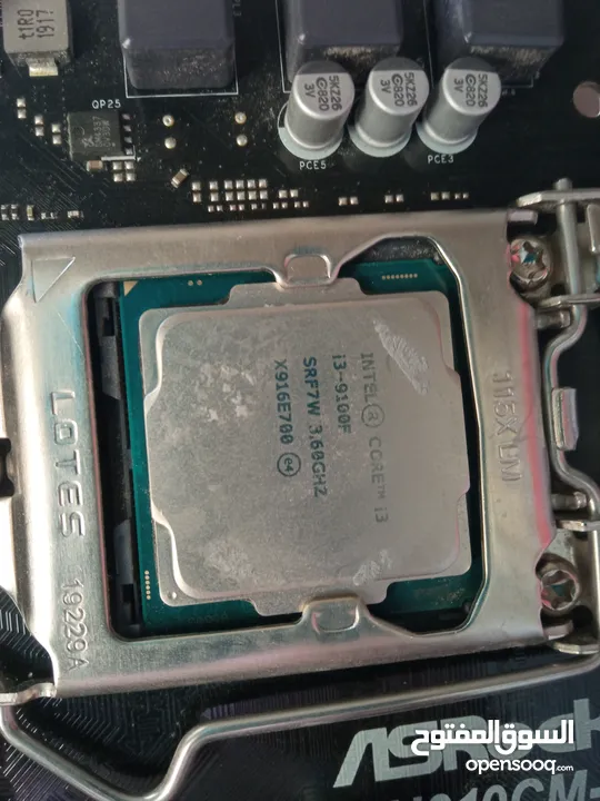 لوحة h310 مع معالج i3-9f بس ع 250 موجود في بيت لحم متوفر توصيل