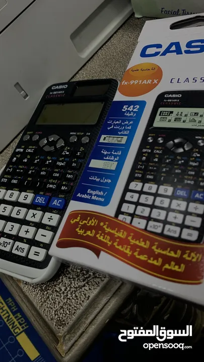 اله حاسة Casio fx-991ARX عربي و انجليزي