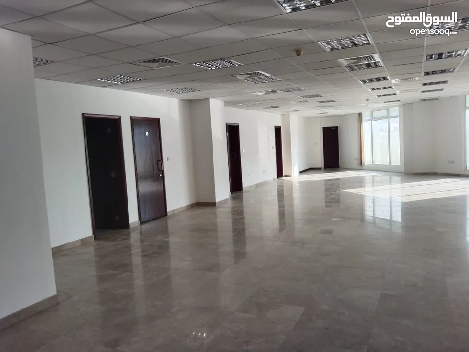 6Me19 Commercial spaces for rent. excellent strategic location btw Qurum and MQ.