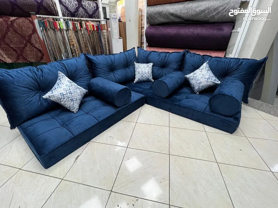 جلسات عربيه وجلسات خليه وكنب وفراشات تختوت جميع المواصفات