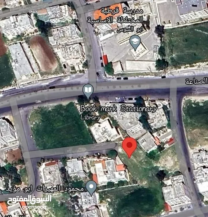أرض حلوة في أبو السوس نمرة ثانية ، مستوية وعلى الشارع، مساحتها دونم و 78 متر للبيع من المالك مباشرة