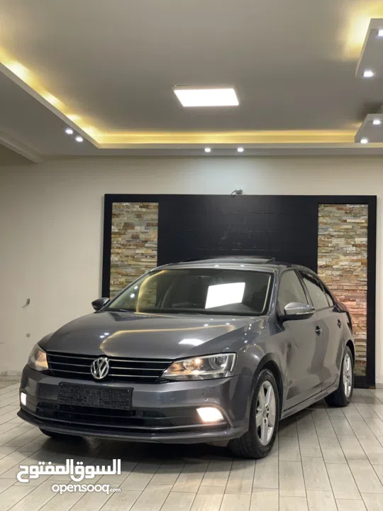 فولكسفاجن جيتا 2016 بنزين اوتمات للبيع بحالة الشركة
