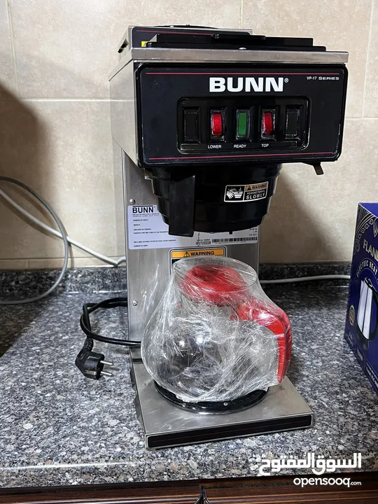 ماكينة تحضير القهوة Bunn VP17A - 2 Filter بدون أباريق زجاجية مع سعر مميز قابل لتفاوض