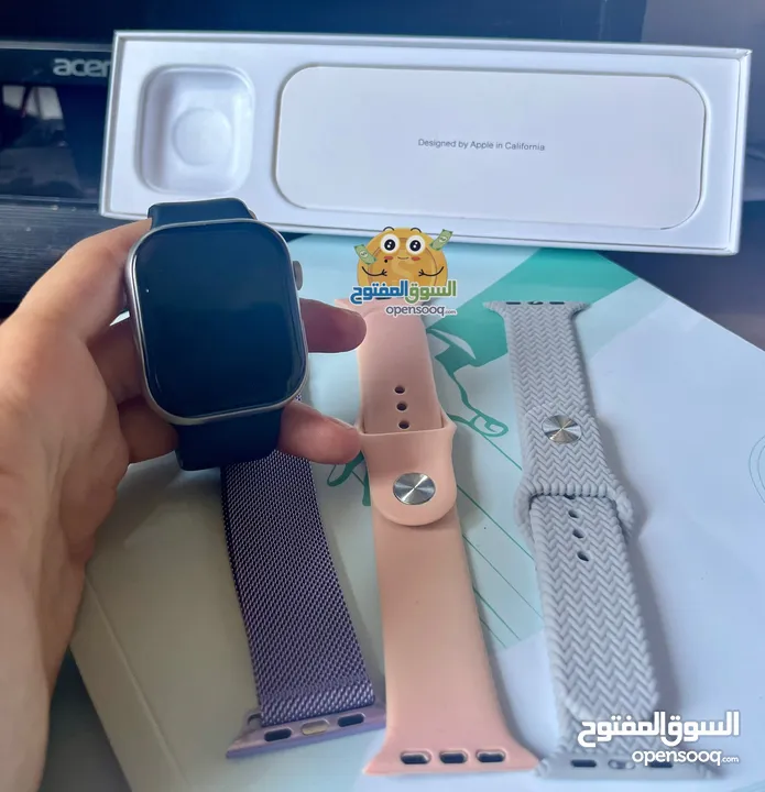ساعة ابل شبيه الاصلية في الداخل المحتل قابل للبدل بشيء ثاني بدل الدفع