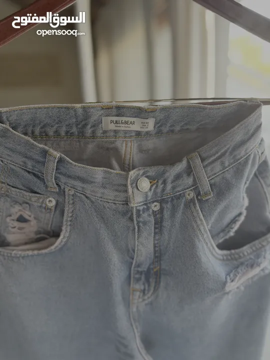 Baggy Distressed Boyfriend Jeans