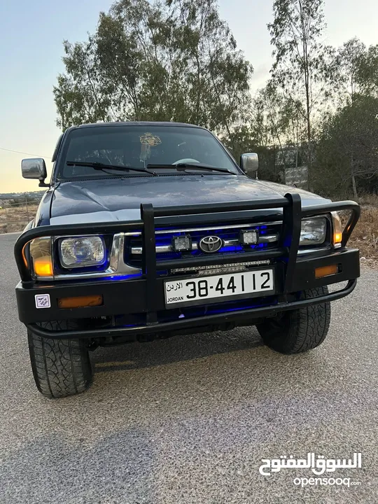بكم هايلوكس موديل 1998 بحاله ممتازه بسعر مميز جدا