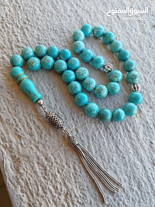 Original natural Turquoise stone rosaries